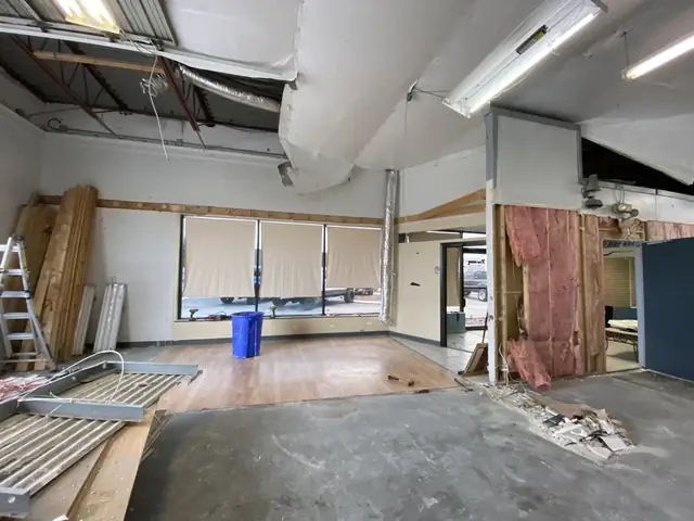 A clean slate before the buildout