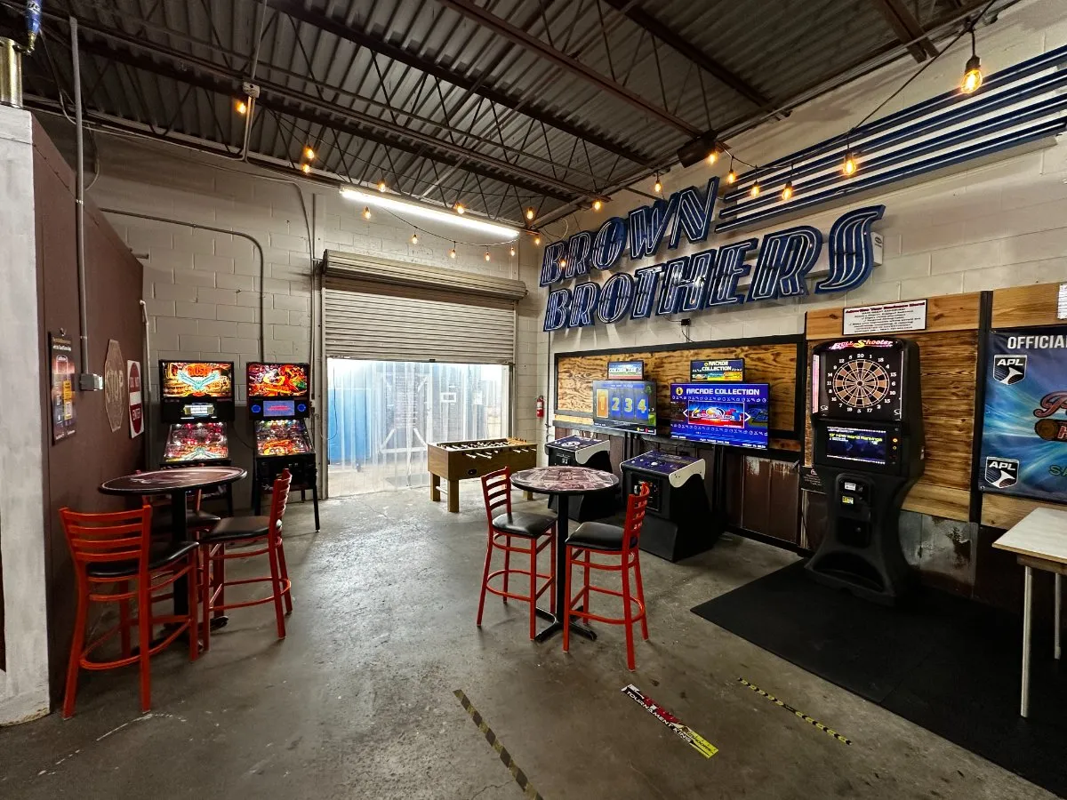 At Pee-Pa's Garage